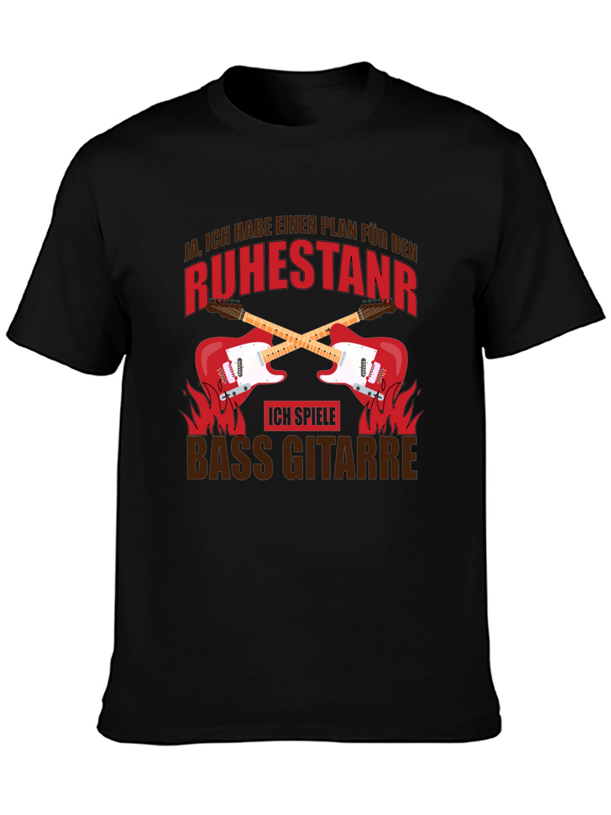 Bass Guitar Retirement Plan T-Shirt