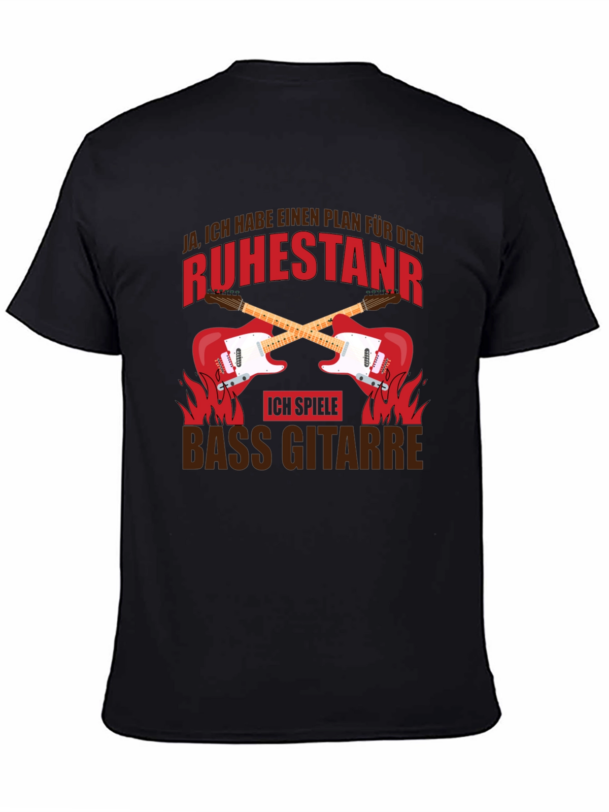 Bass Guitar Retirement Plan T-Shirt