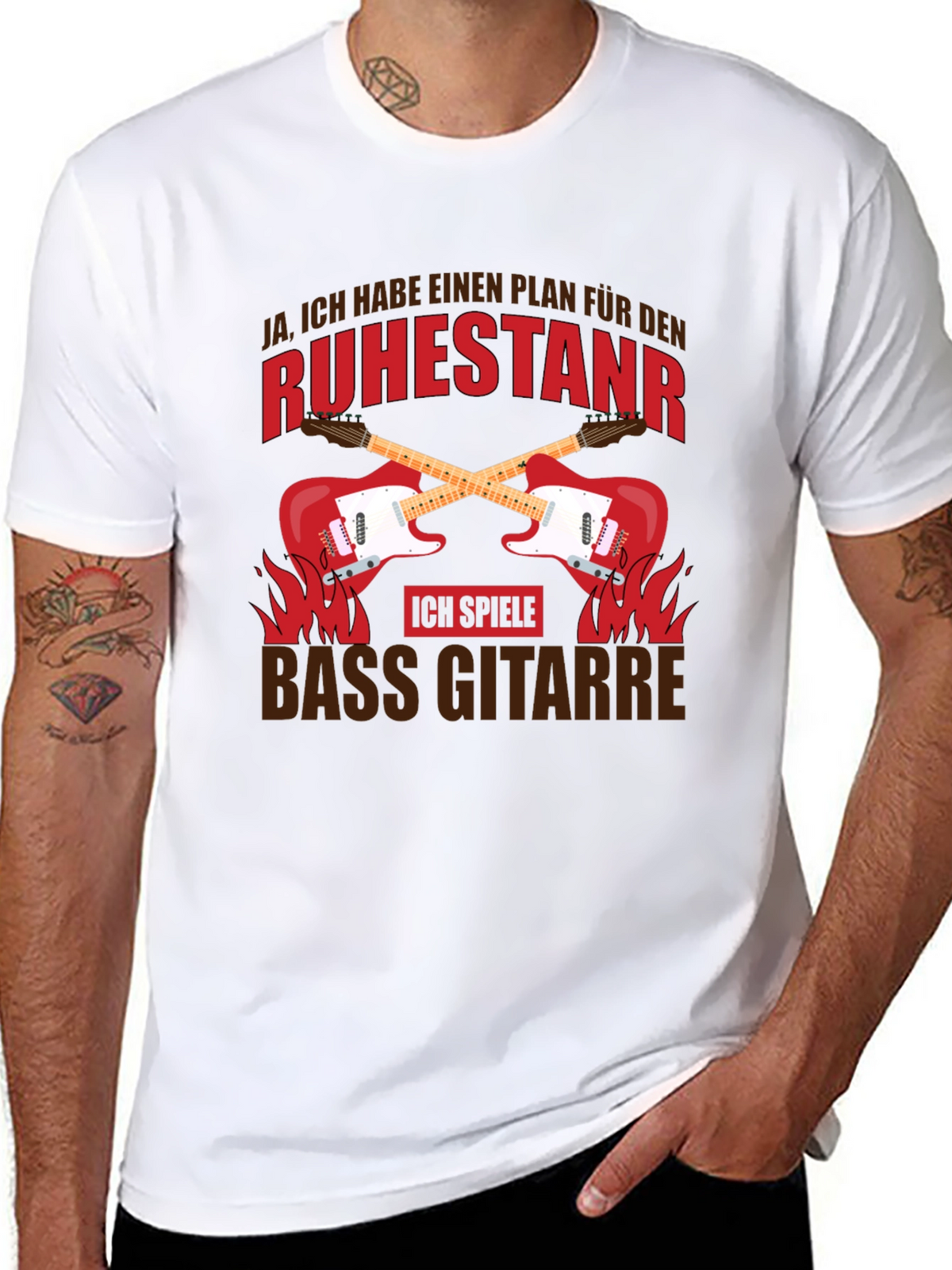 Bass Guitar Retirement Plan T-Shirt