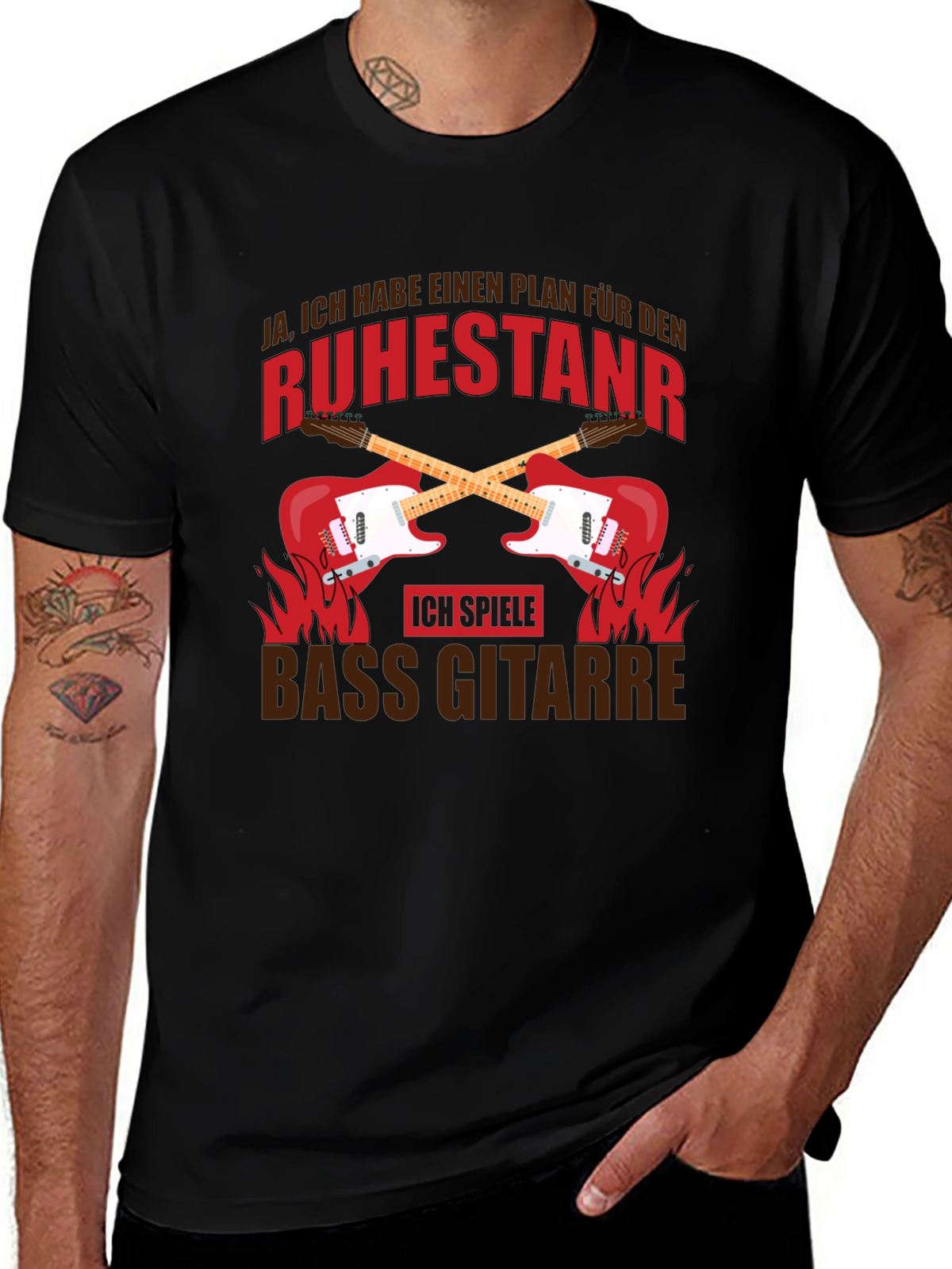 Bass Guitar Retirement Plan T-Shirt