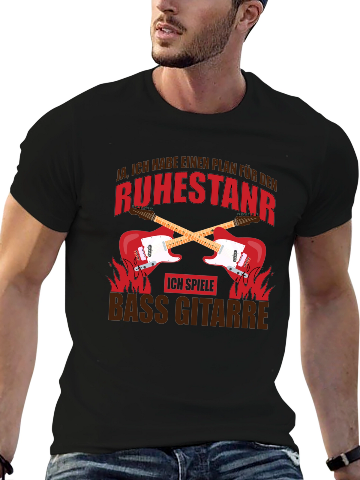 Bass Guitar Retirement Plan T-Shirt