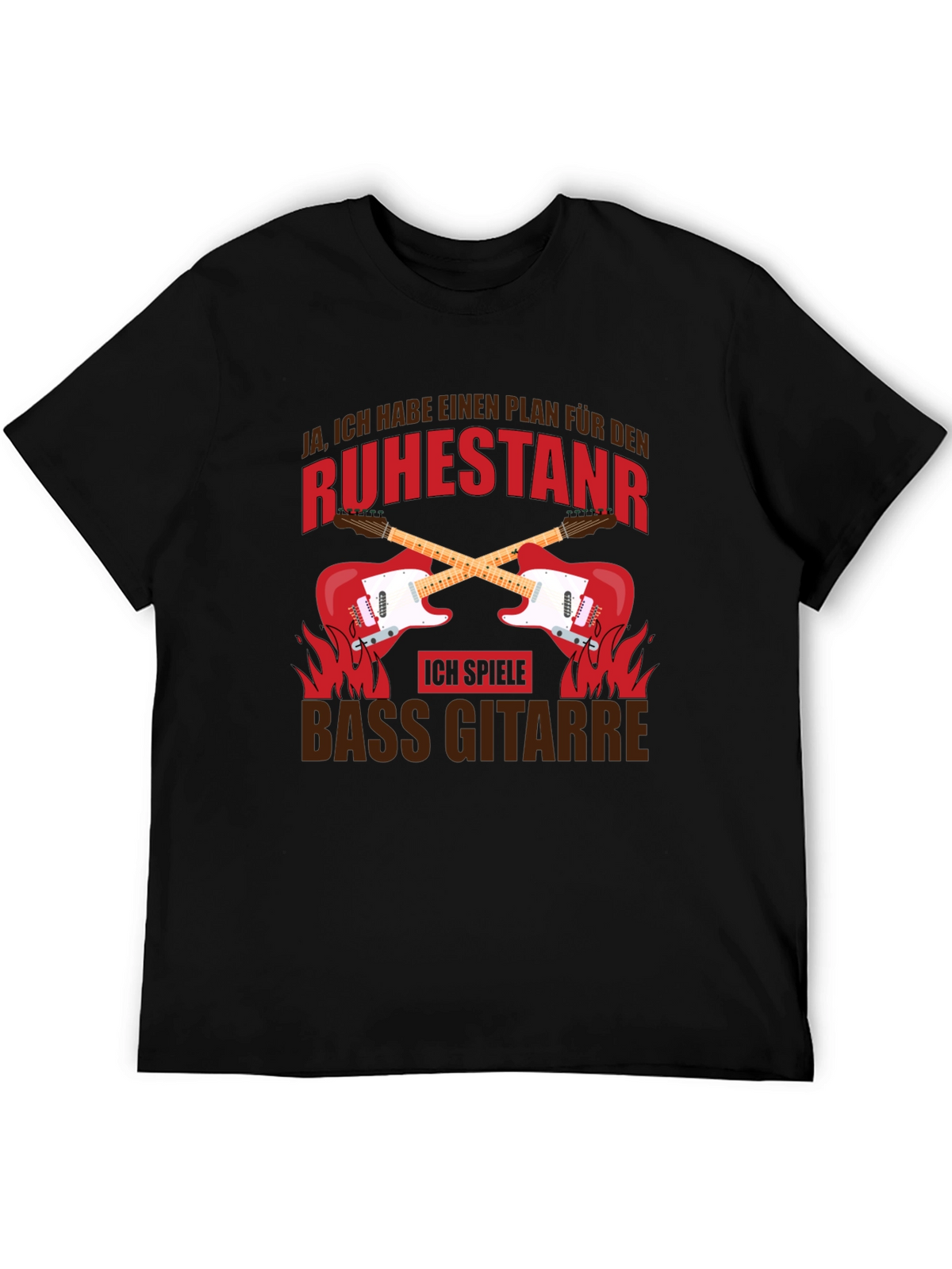 Bass Guitar Retirement Plan T-Shirt