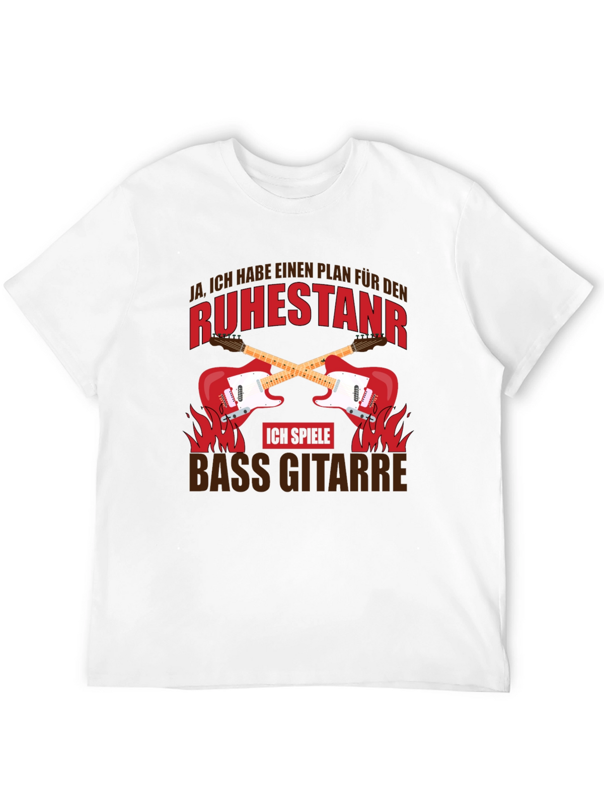 Bass Guitar Retirement Plan T-Shirt