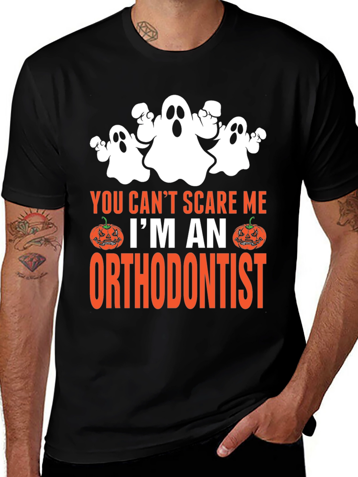 Funny Halloween Orthodontist T-Shirt
