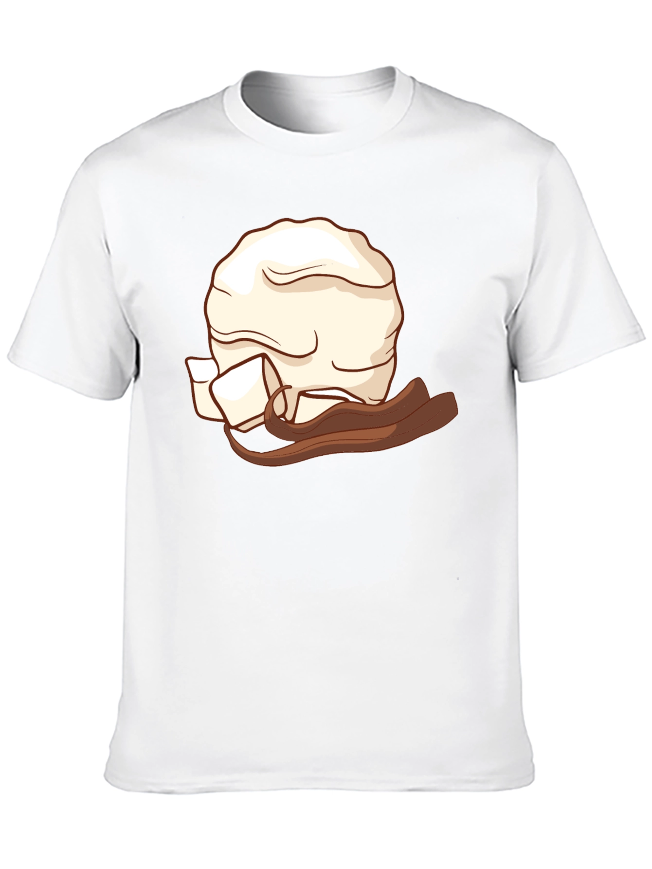 Pirate Head Wrap Graphic T-Shirt