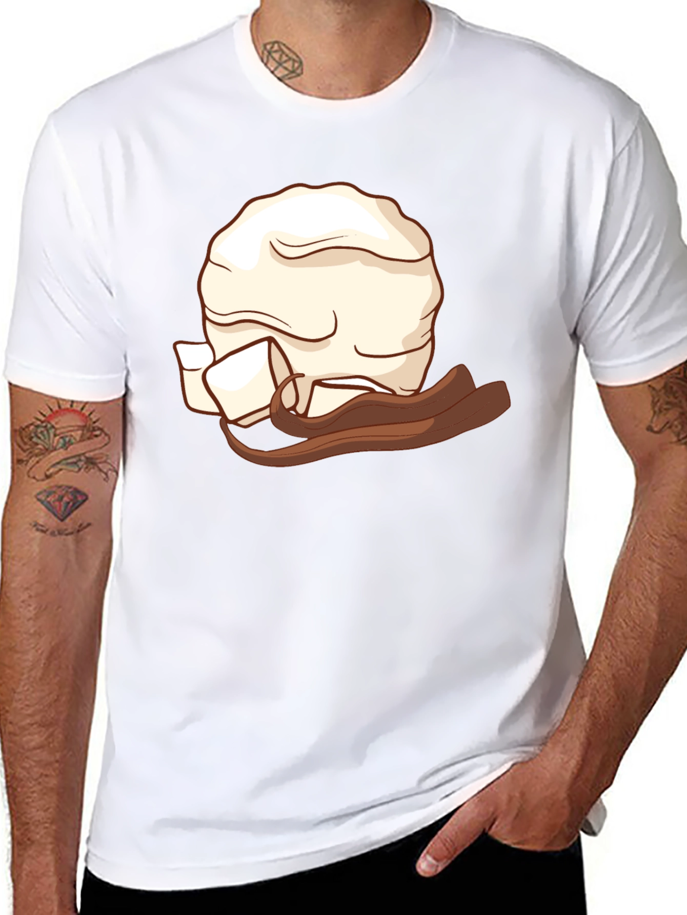 Pirate Head Wrap Graphic T-Shirt