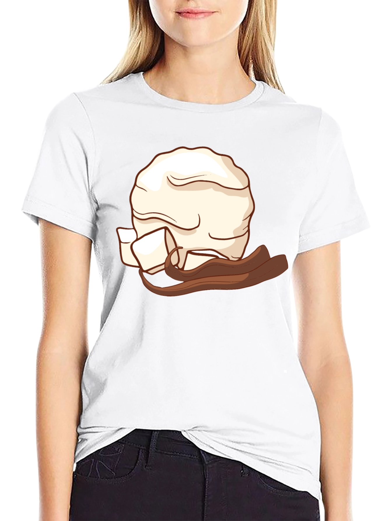 Pirate Head Wrap Graphic T-Shirt