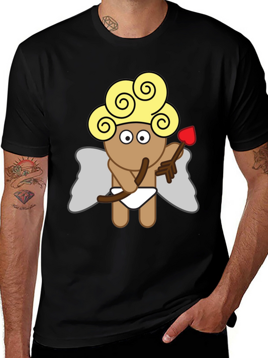 Cupid Graphic Tee - Fun Valentines Day Shirt