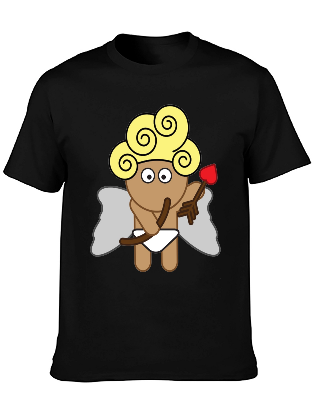 Cupid Graphic Tee - Fun Valentines Day Shirt