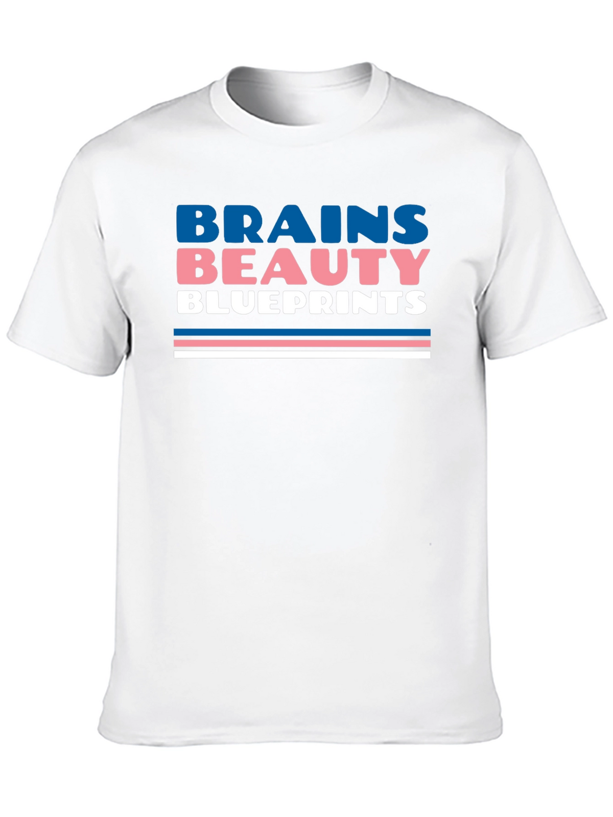 Brains Beauty Blueprints Graphic Tee