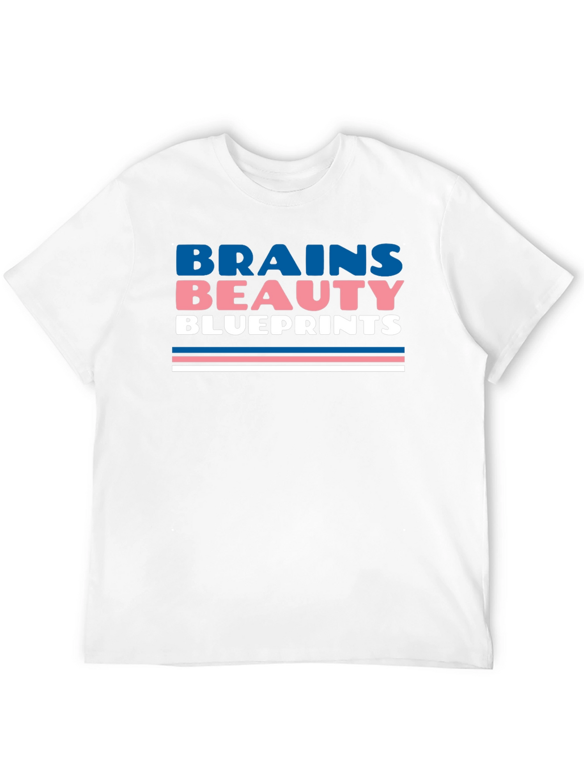 Brains Beauty Blueprints Graphic Tee