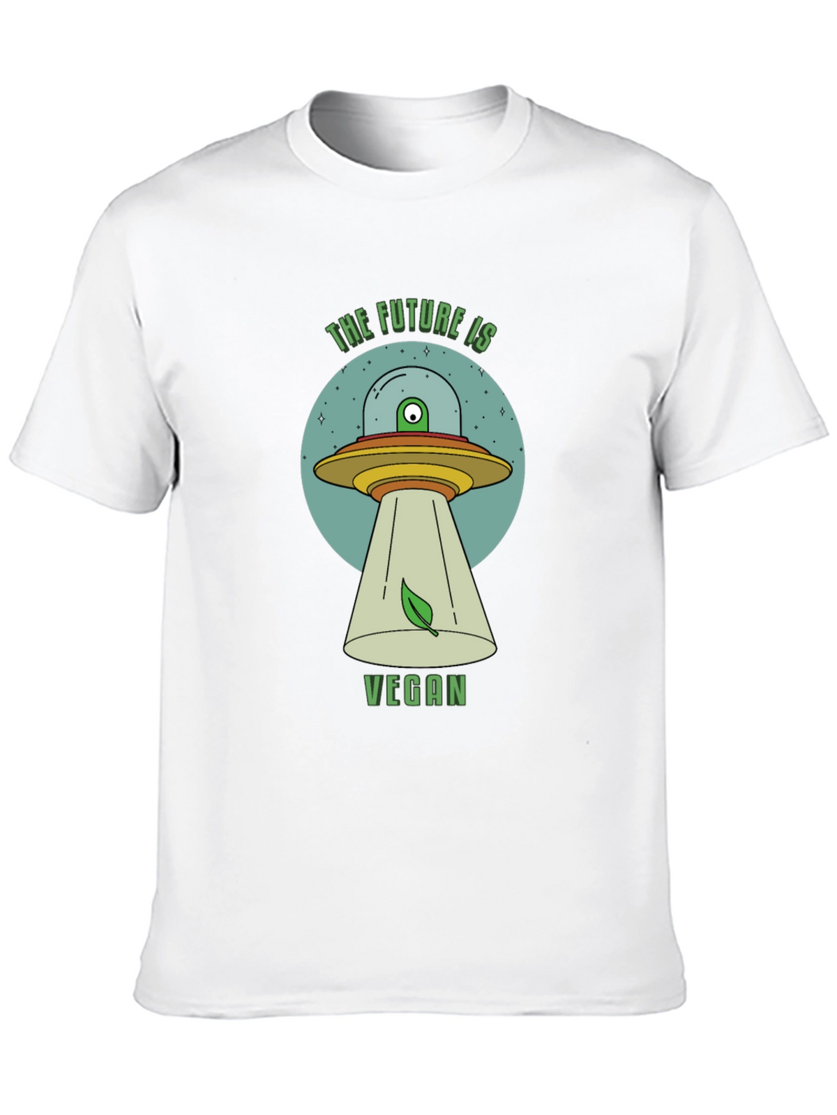 The Future is Vegan UFO T-Shirt