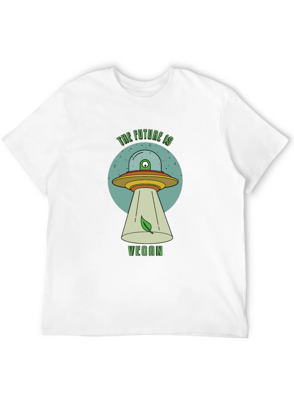 The Future is Vegan UFO T-Shirt