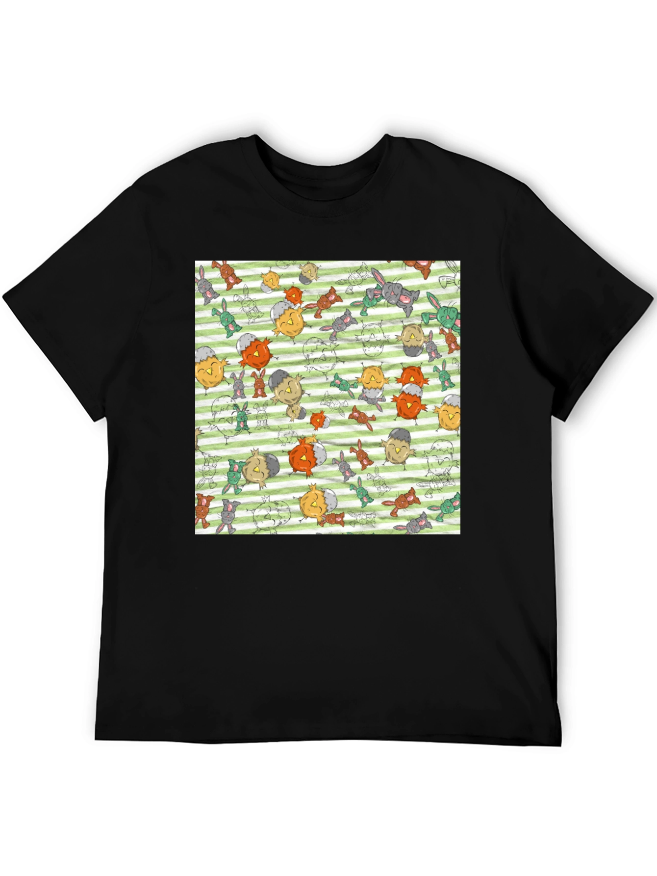 Bunny & Chick T-Shirt - Quirky Easter Style