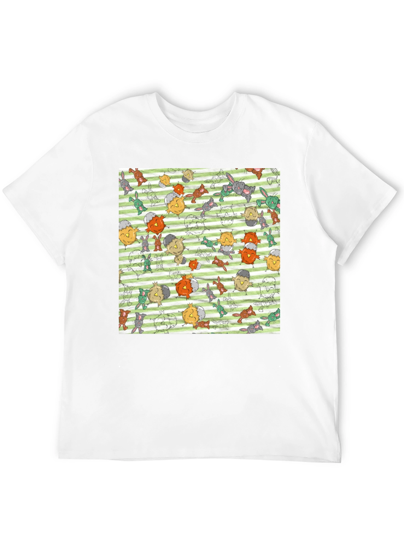 Bunny & Chick T-Shirt - Quirky Easter Style