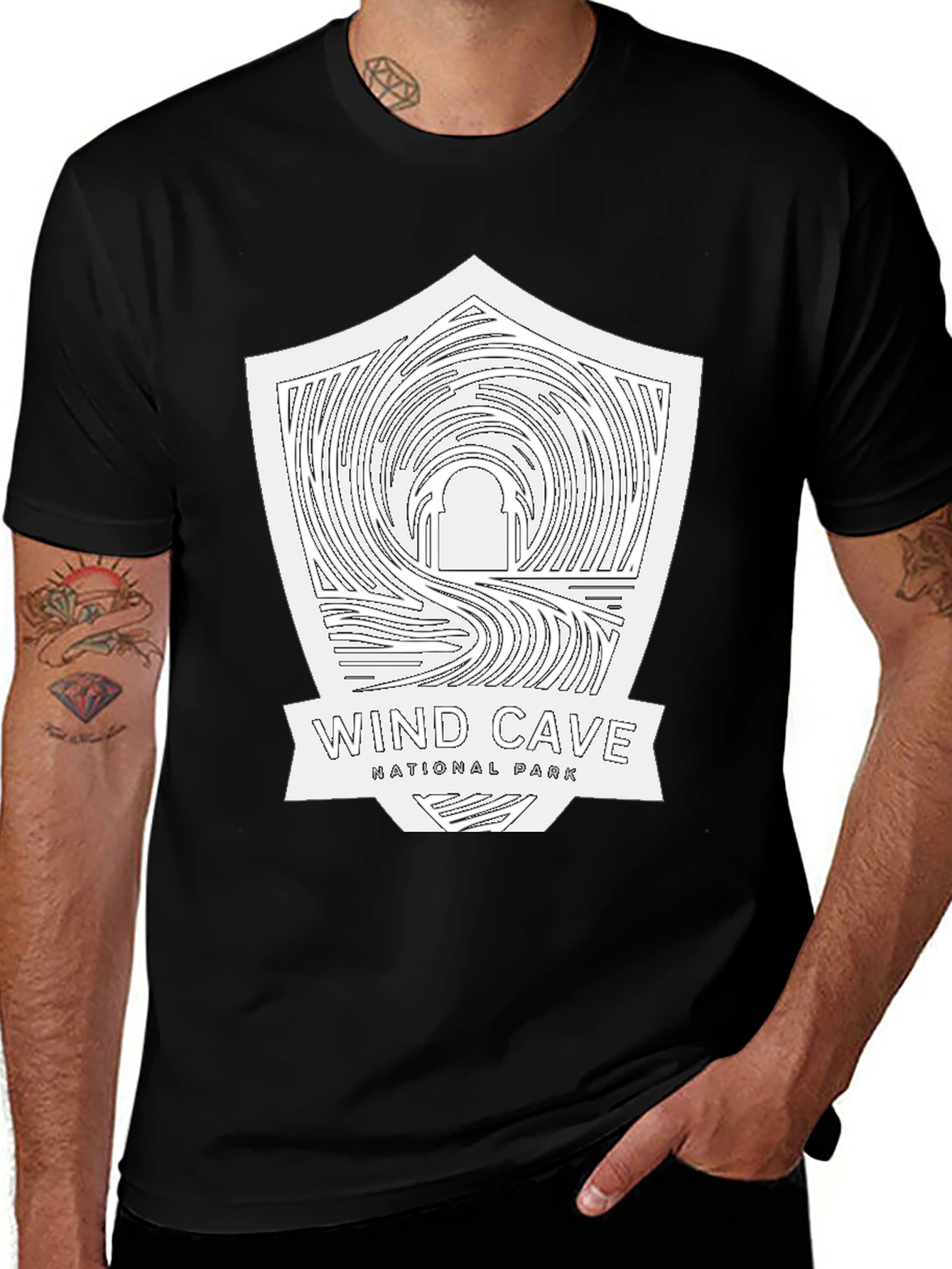 Wind Cave National Park Graphic Tee