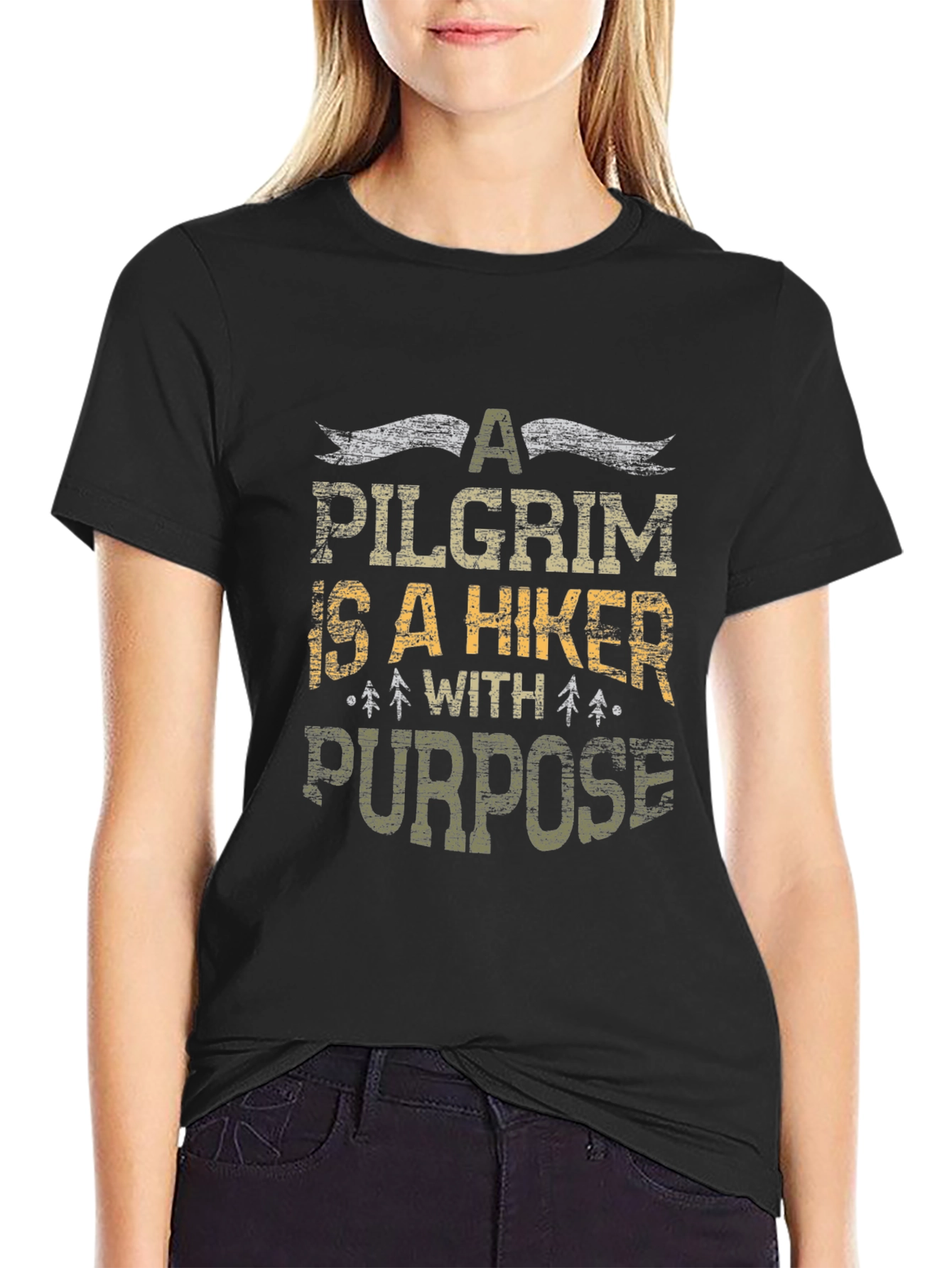 Pilgrim Hiker Purpose T-Shirt - Black