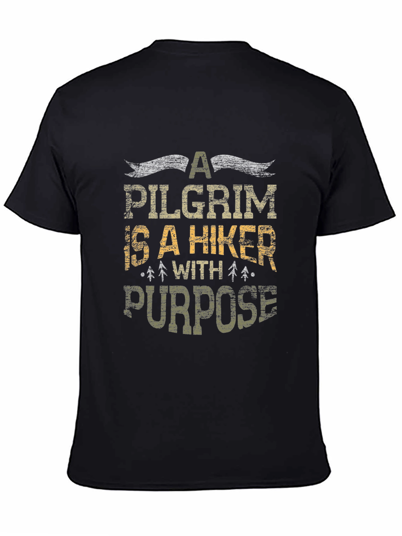 Pilgrim Hiker Purpose T-Shirt - Black