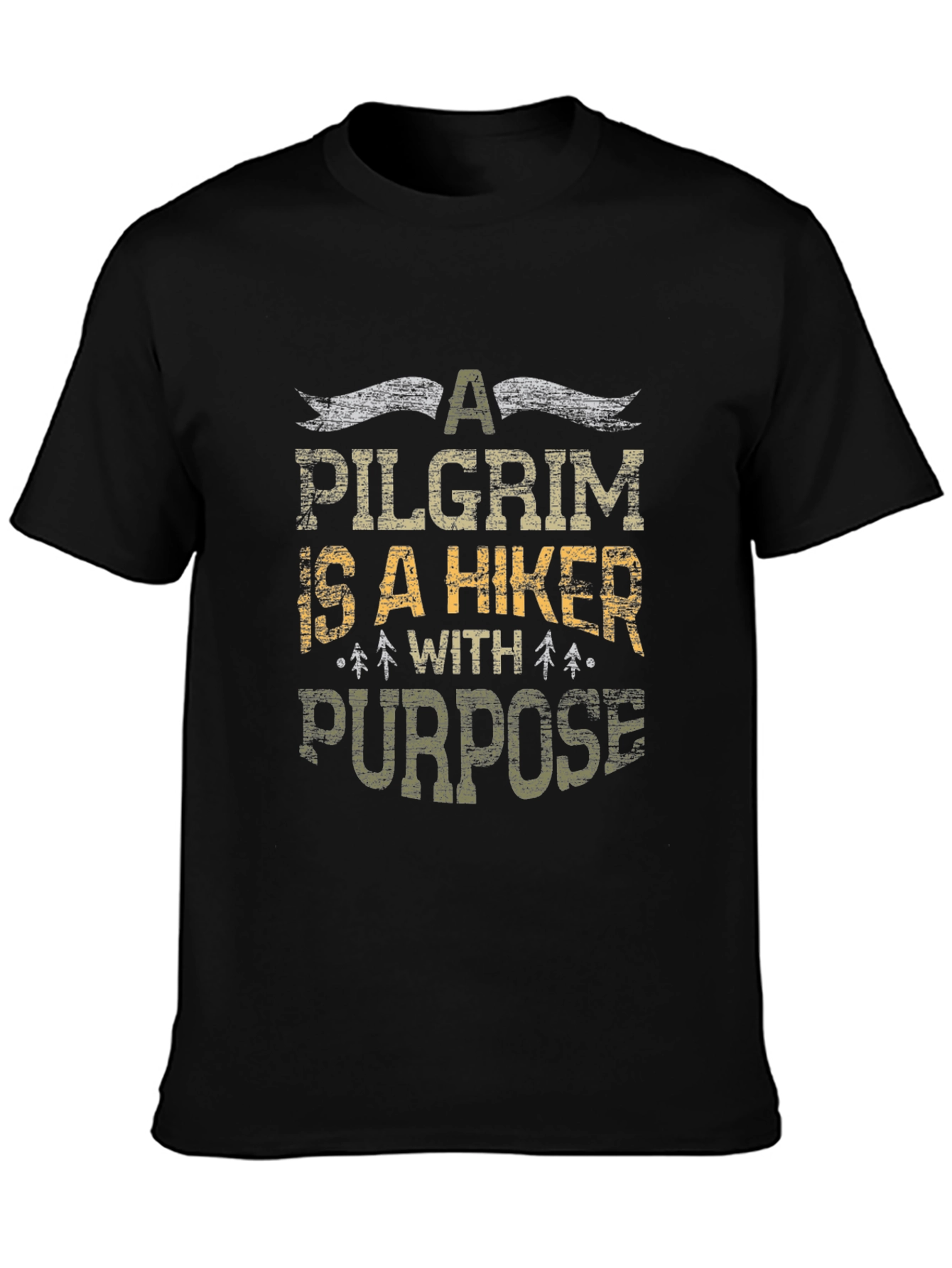 Pilgrim Hiker Purpose T-Shirt - Black