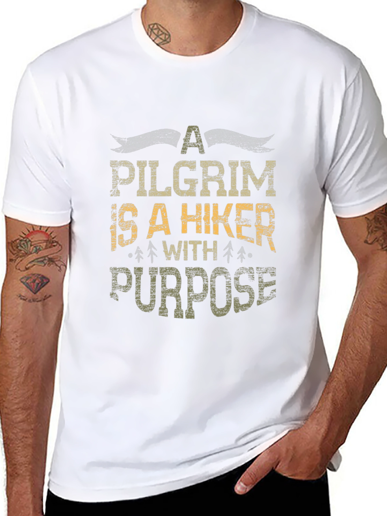 Pilgrim Hiker Purpose T-Shirt - Black
