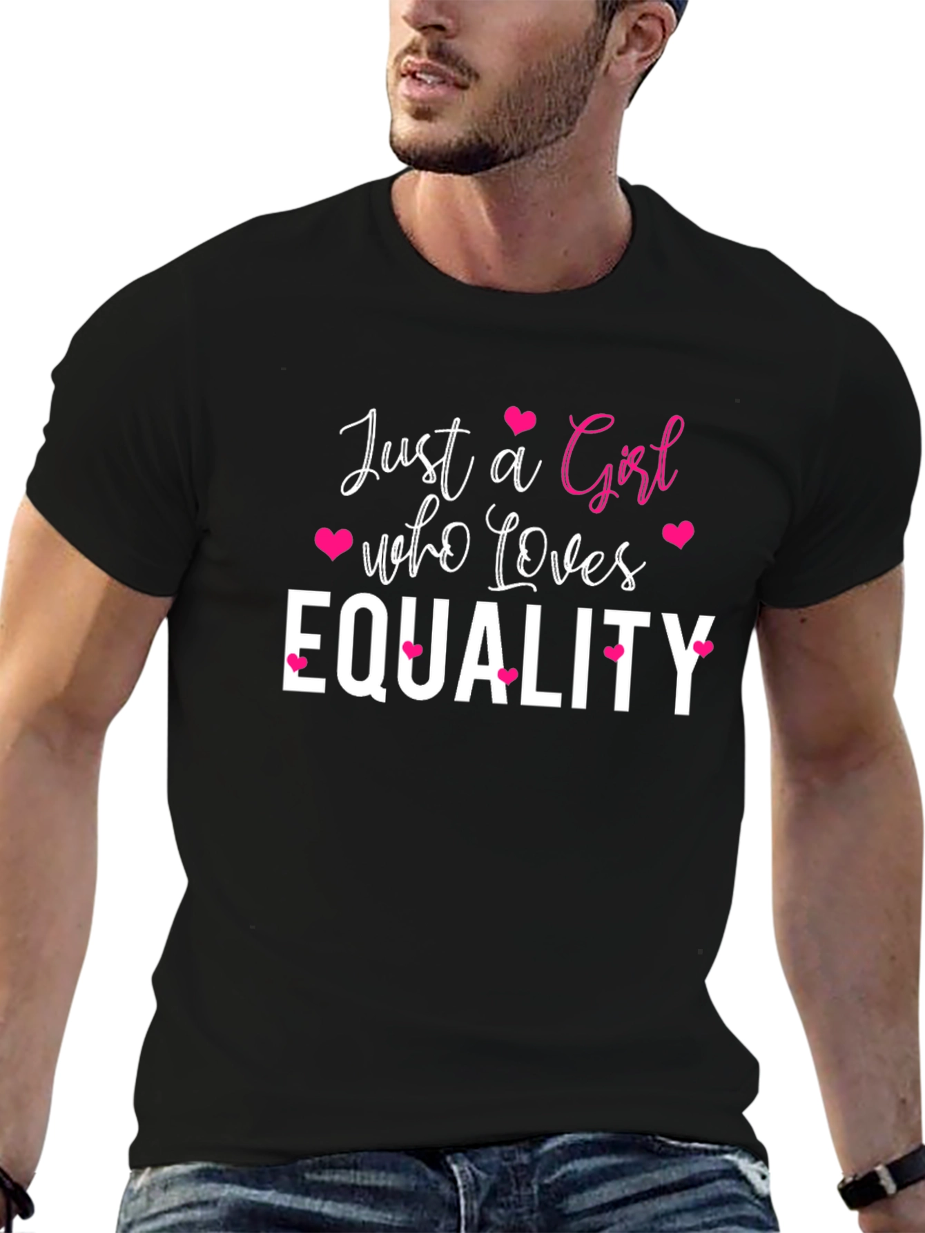 Equality Love Graphic Tee - Black