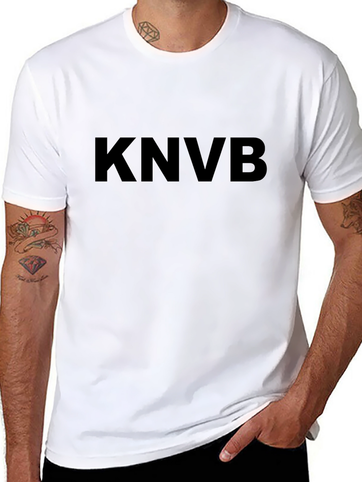 KNVB Black T-Shirt: Classic Style