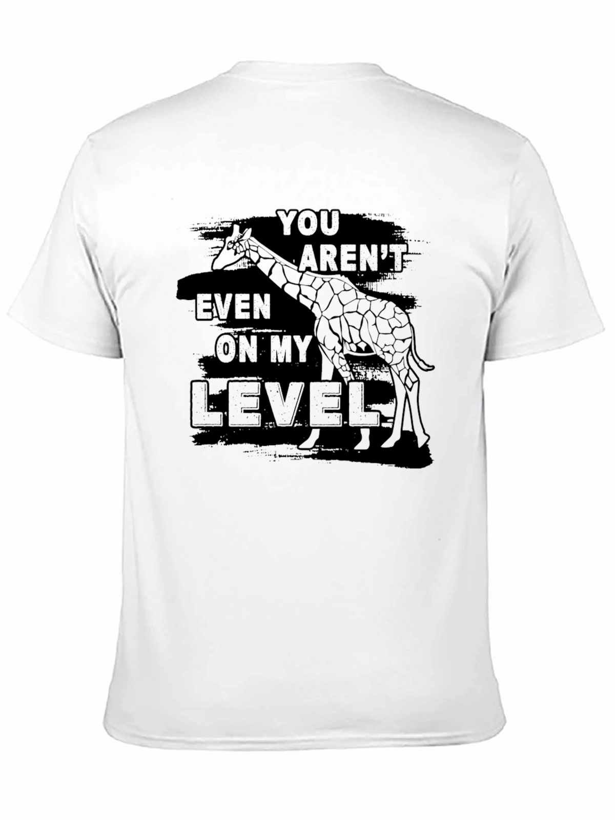 Giraffe Level T-Shirt - Funny Sarcastic Tee