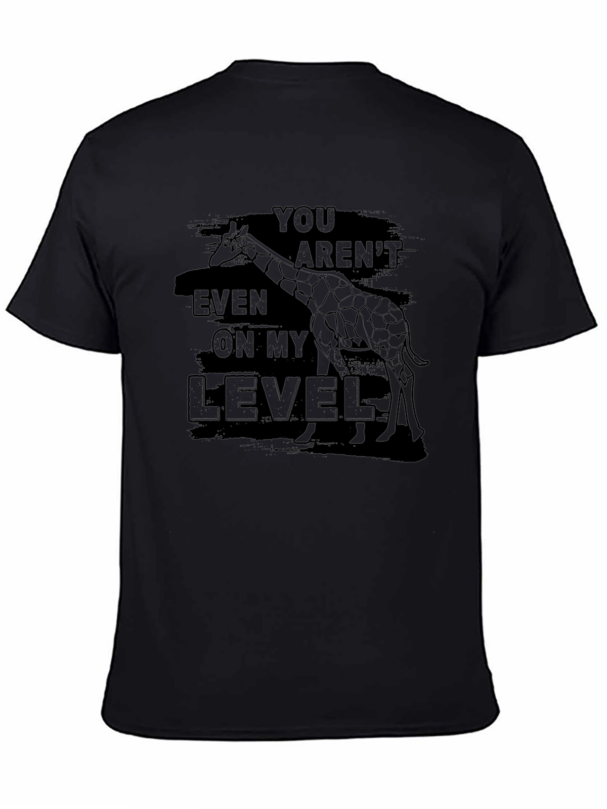 Giraffe Level T-Shirt - Funny Sarcastic Tee