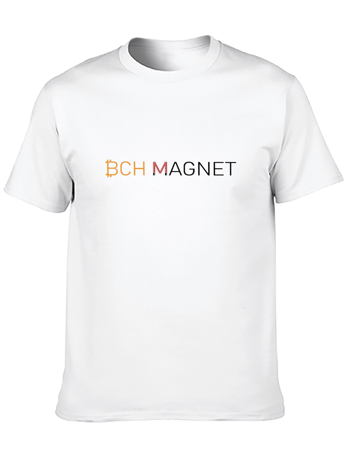 BCH Magnet Black T-Shirt | Crypto Apparel