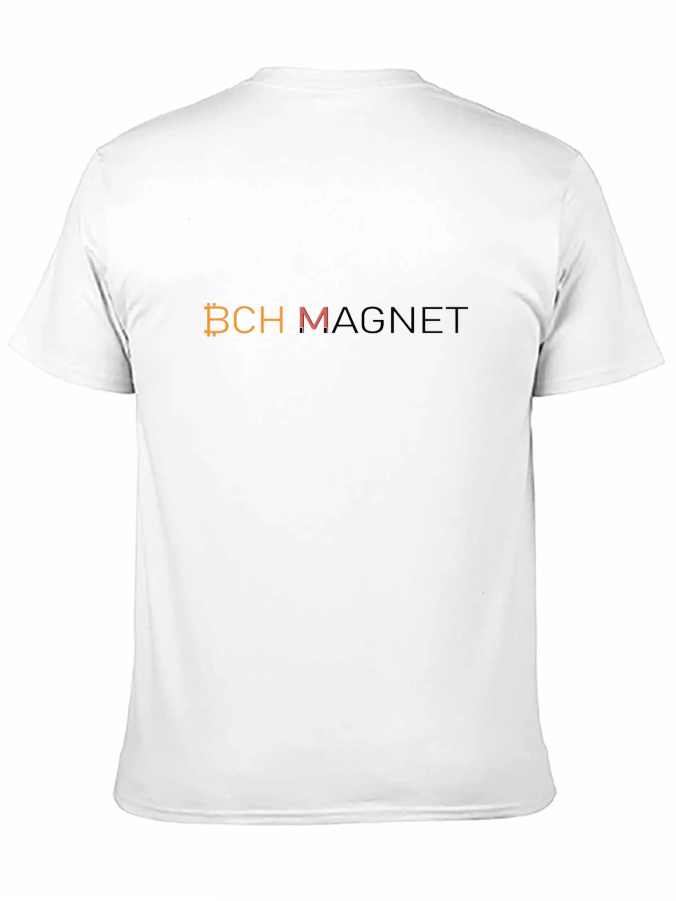 BCH Magnet Black T-Shirt | Crypto Apparel