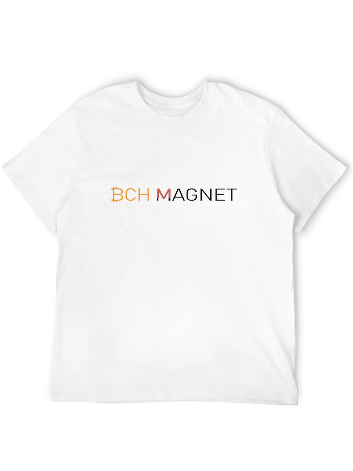 BCH Magnet Black T-Shirt | Crypto Apparel