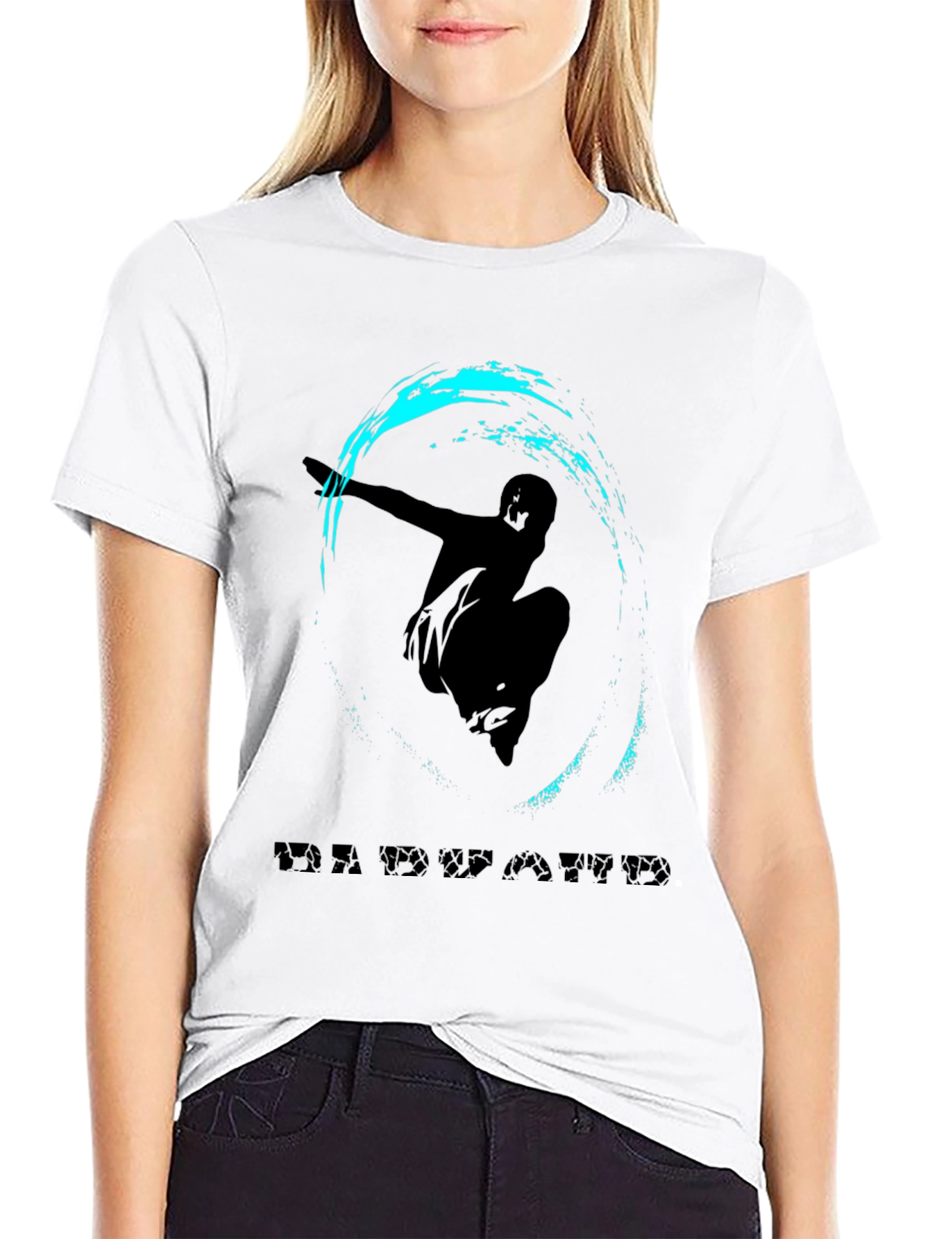 Stylish Black T-Shirt with Edwaard Graphic