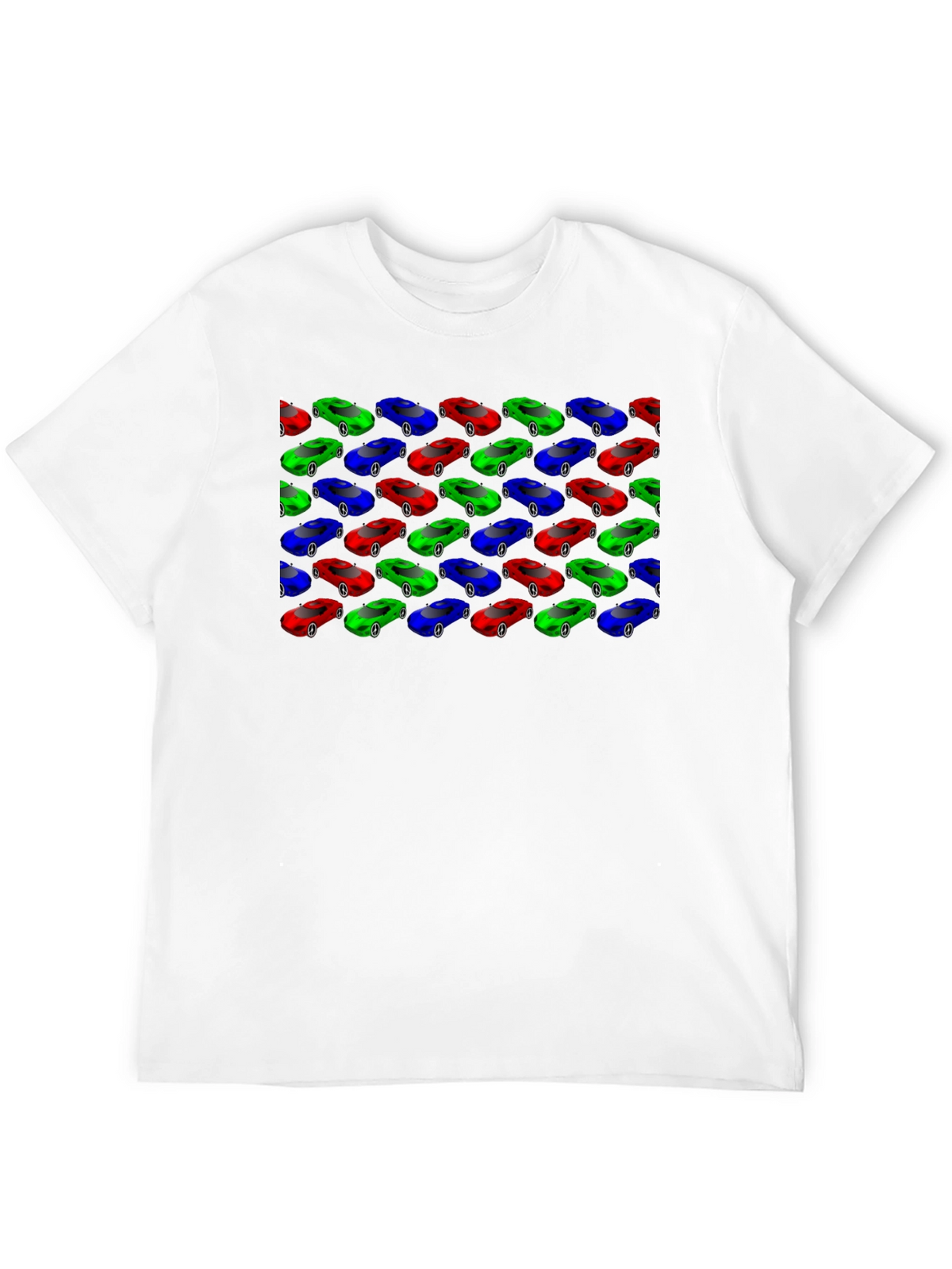 Cars Pattern T-Shirt: Unique Design Comfortable Fit