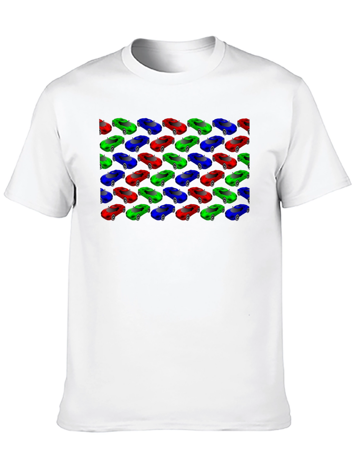 Cars Pattern T-Shirt: Unique Design Comfortable Fit