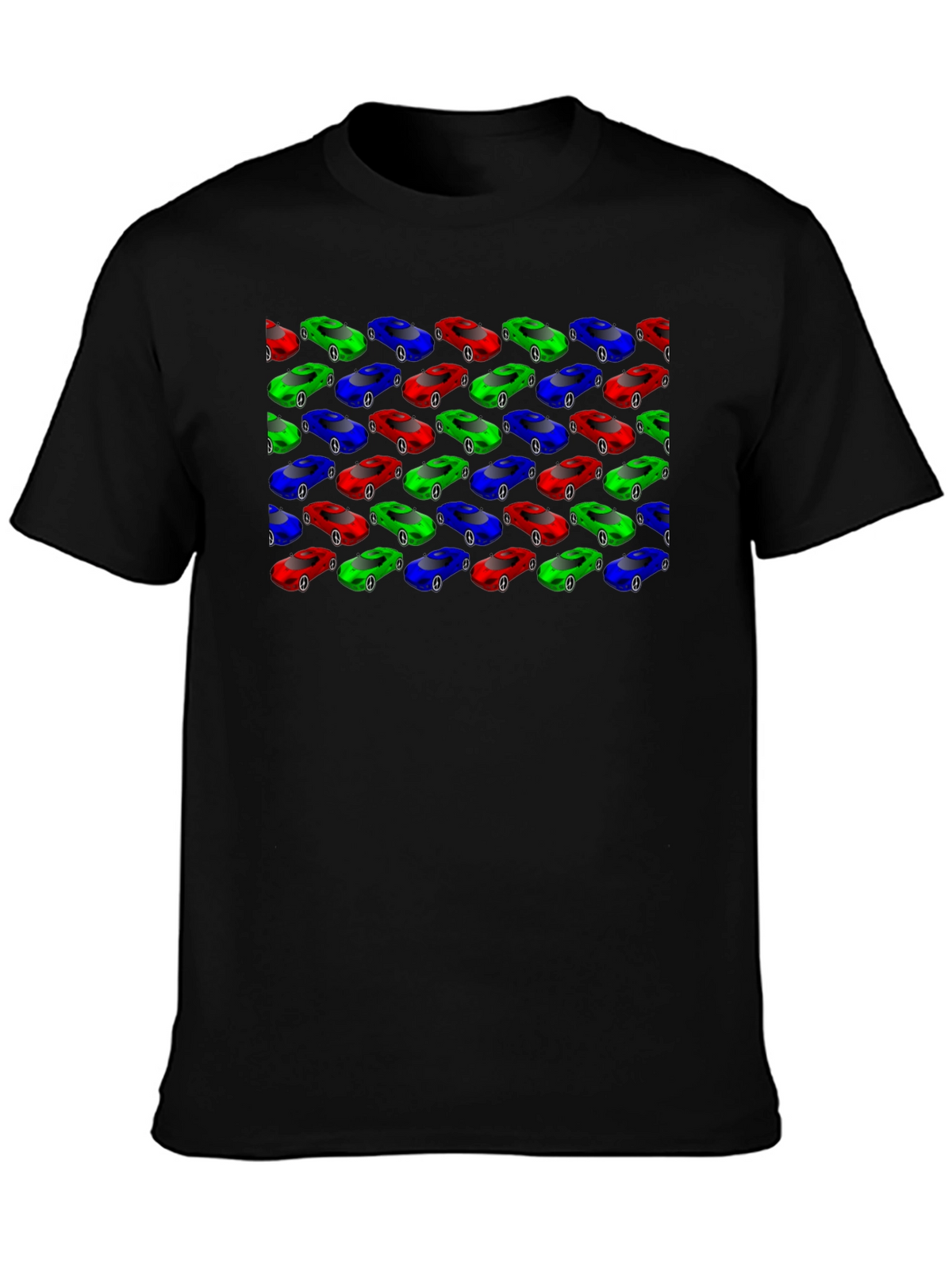 Cars Pattern T-Shirt: Unique Design Comfortable Fit