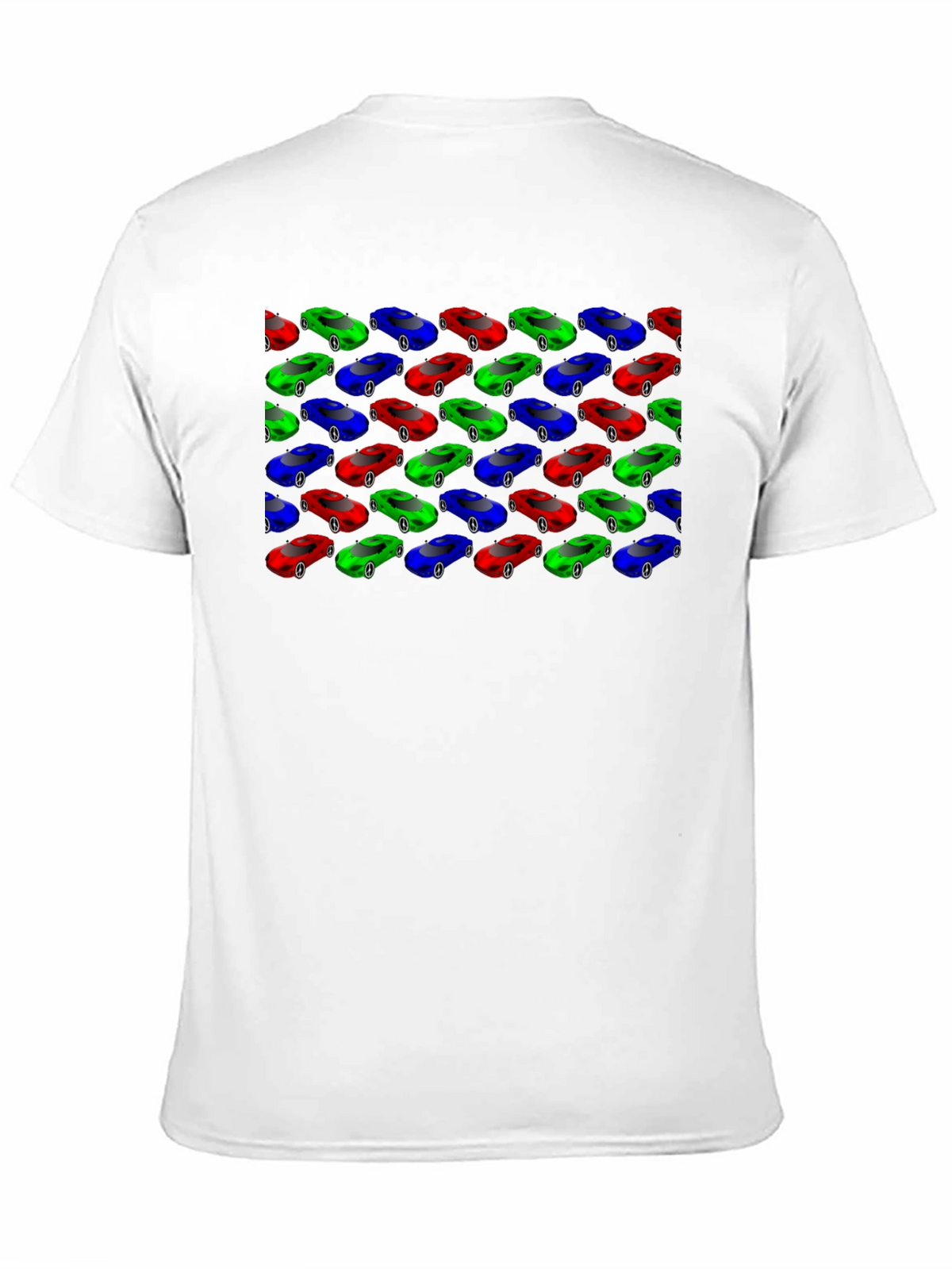 Cars Pattern T-Shirt: Unique Design Comfortable Fit