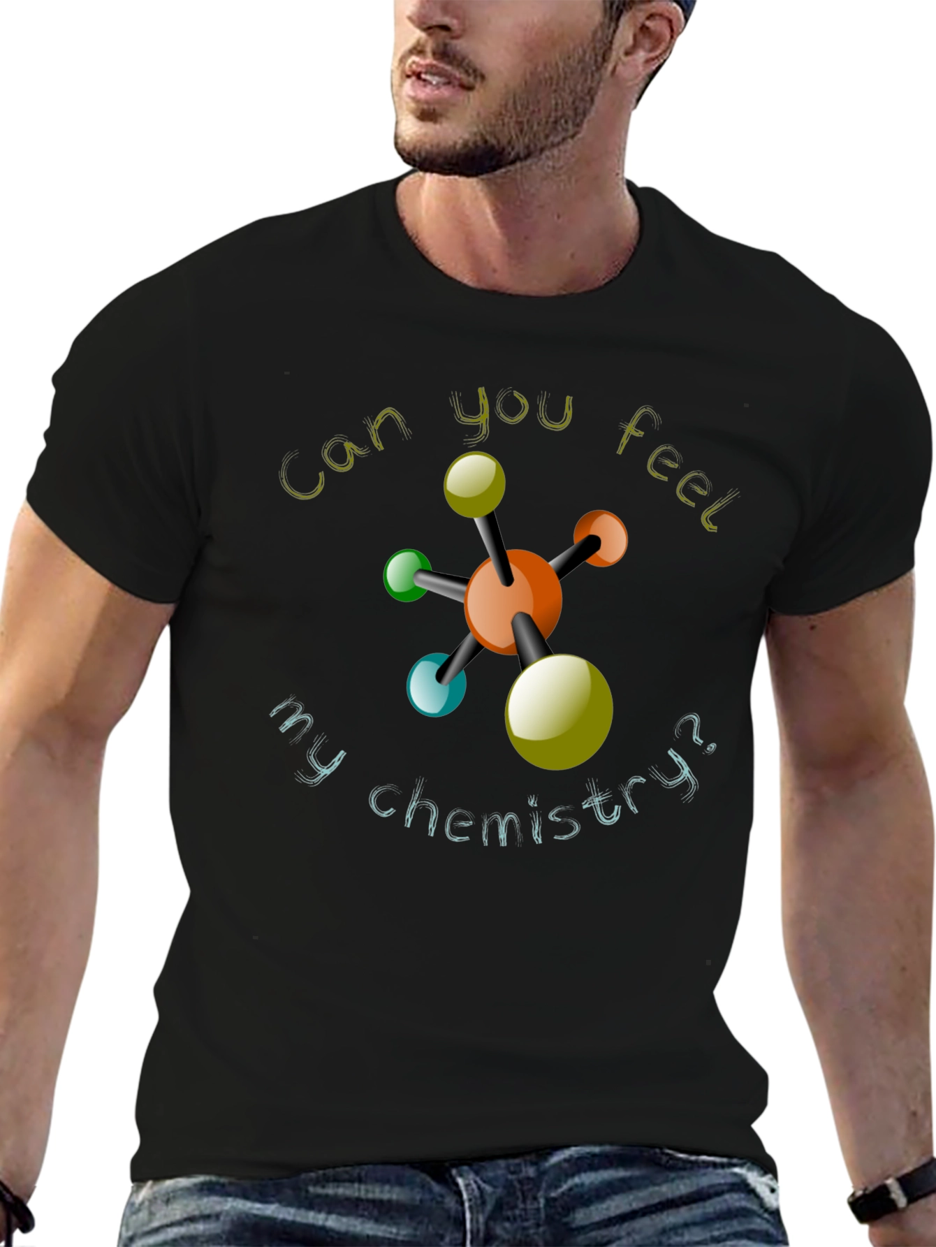 Chemistry Humor Black T-Shirt