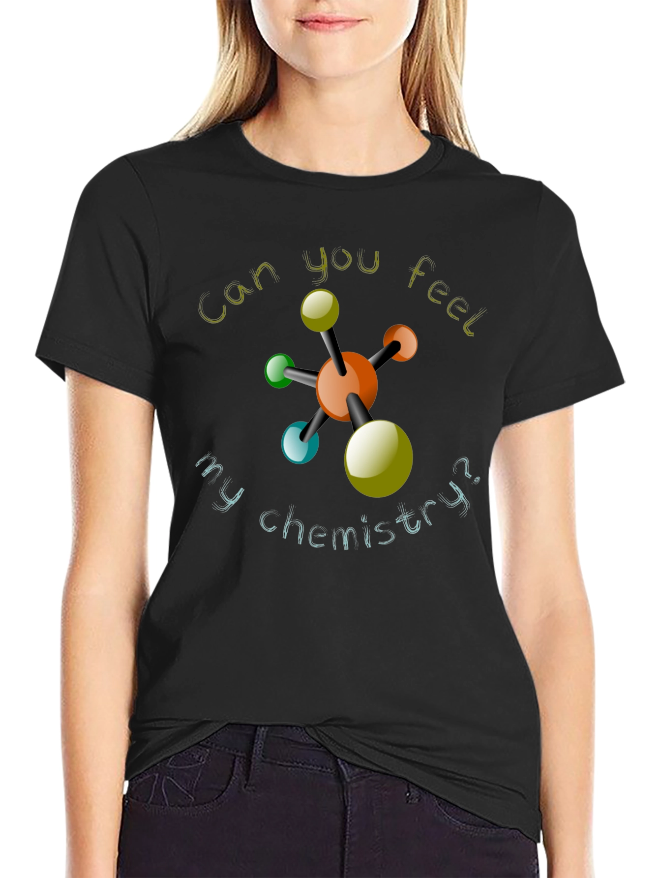 Chemistry Humor Black T-Shirt