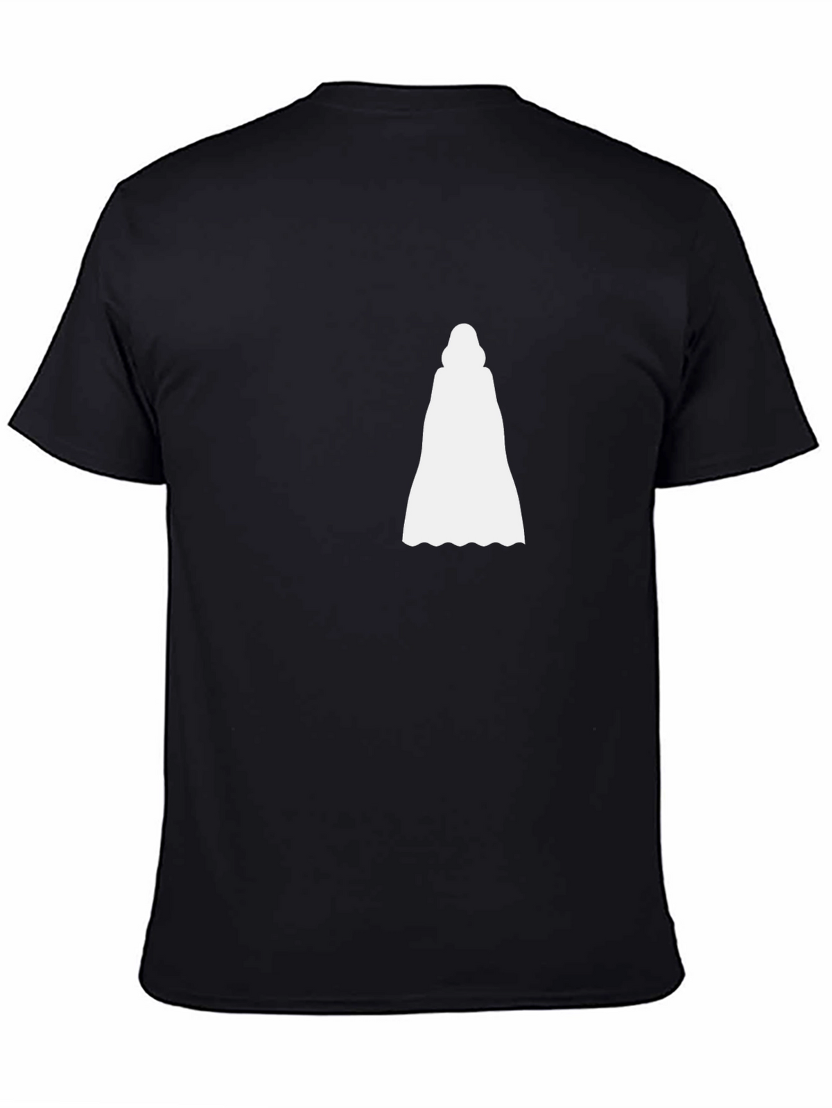 Mystic Cloak Graphic Tee - Black Cotton Shirt