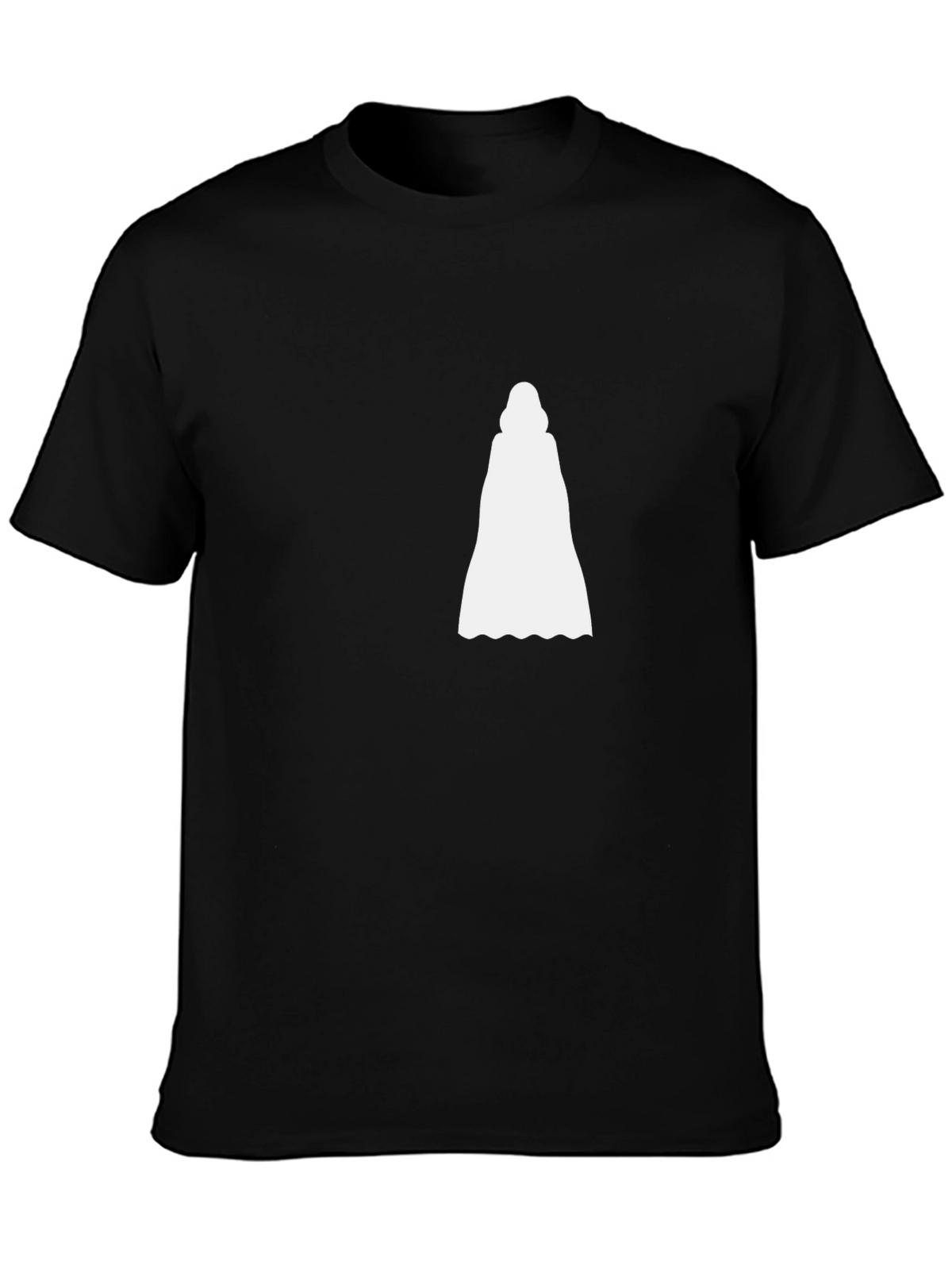 Mystic Cloak Graphic Tee - Black Cotton Shirt