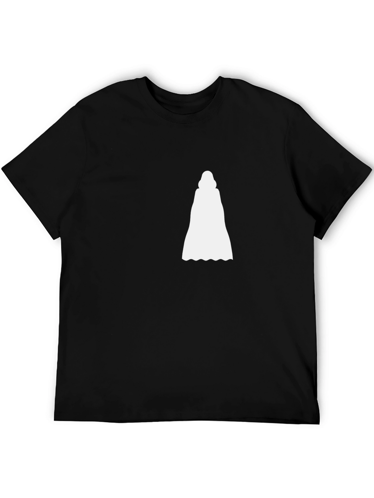 Mystic Cloak Graphic Tee - Black Cotton Shirt