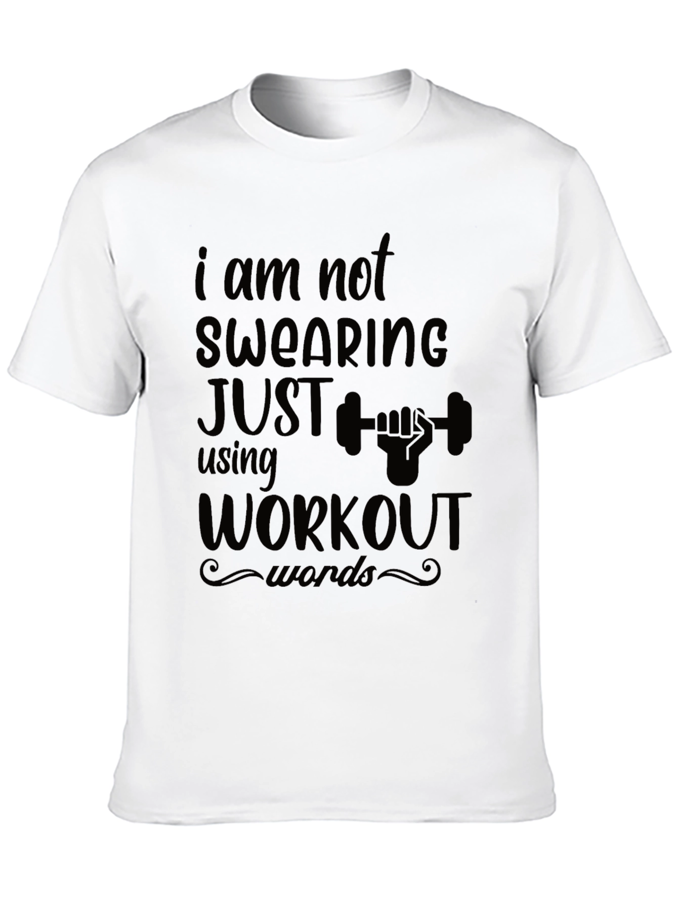 Workout Words Funny T-Shirt