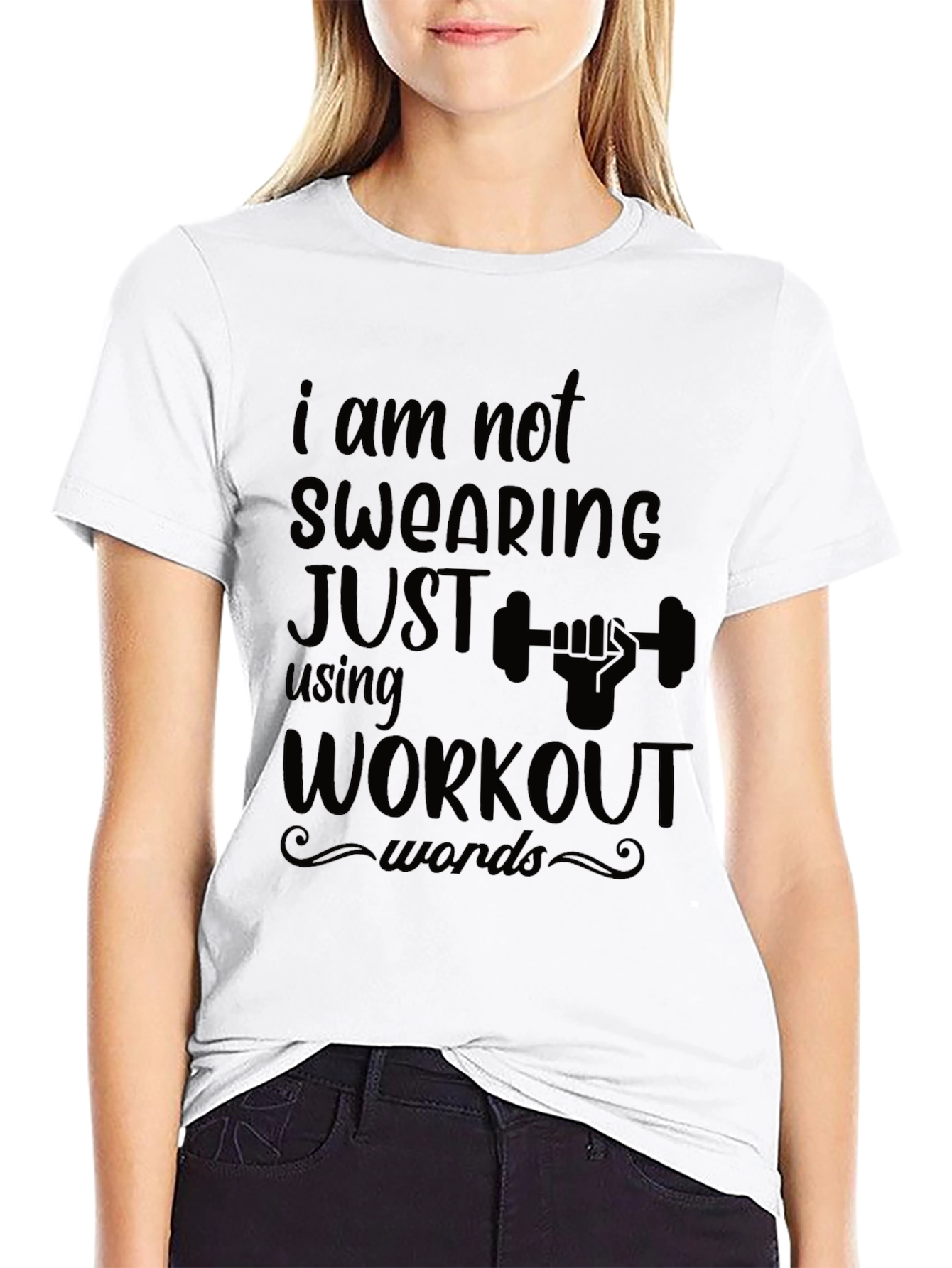 Workout Words Funny T-Shirt