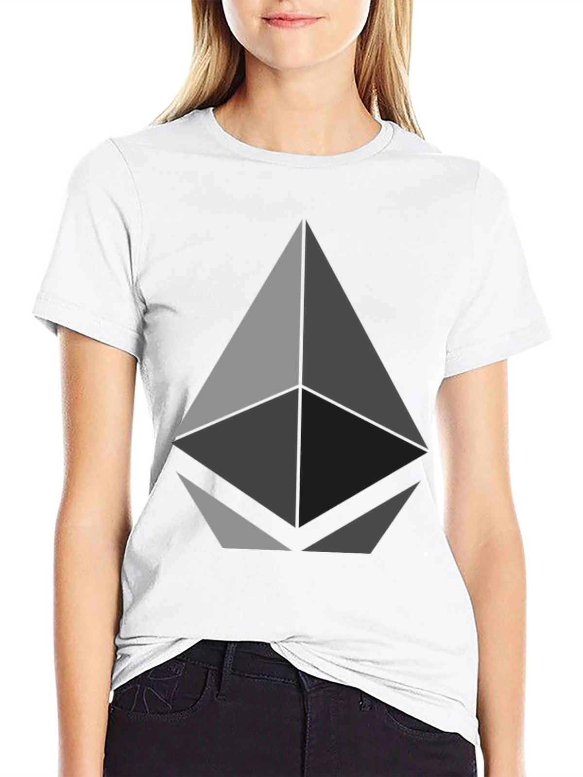Ethereum Logo Black T-Shirt