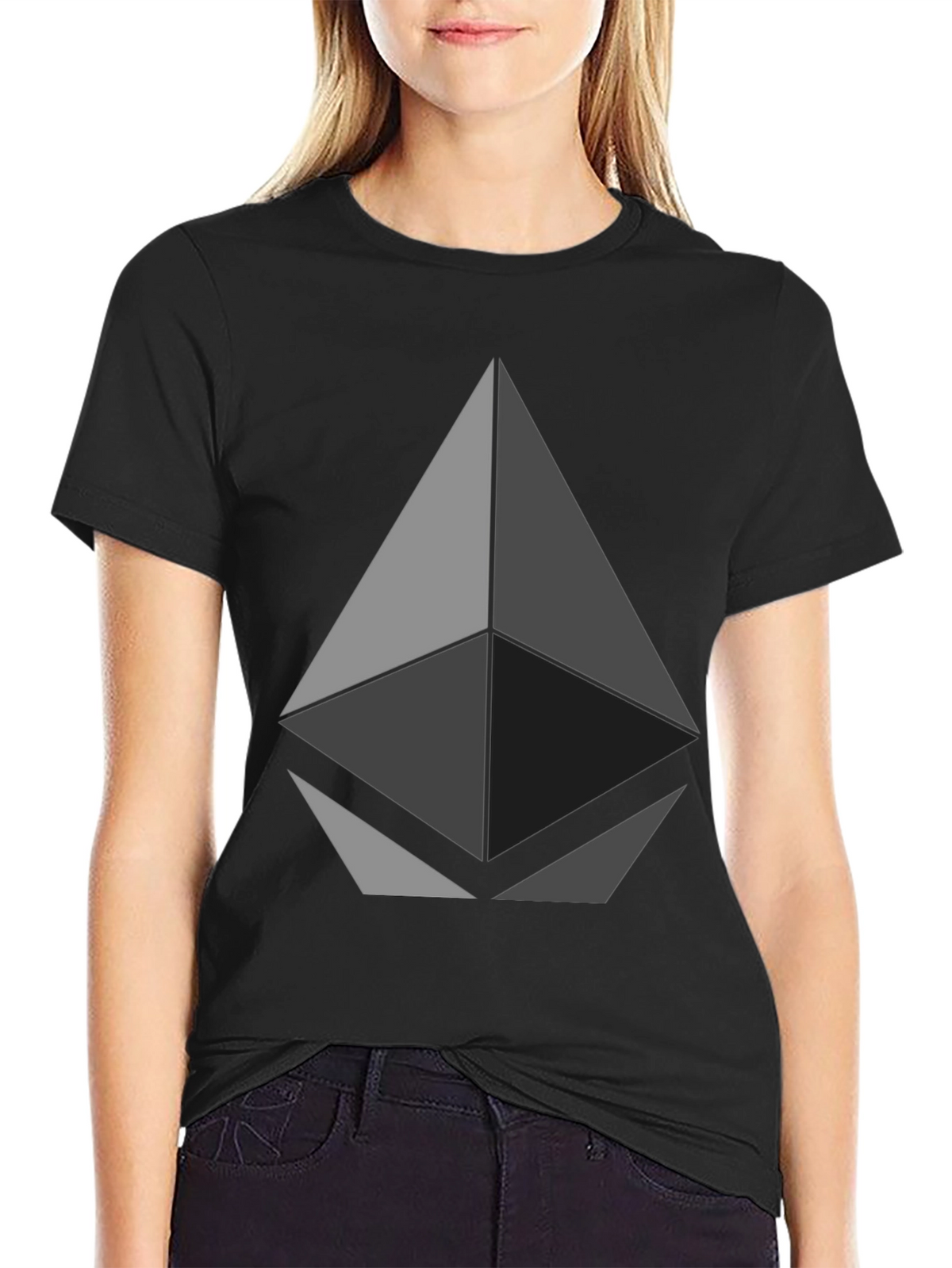 Ethereum Logo Black T-Shirt