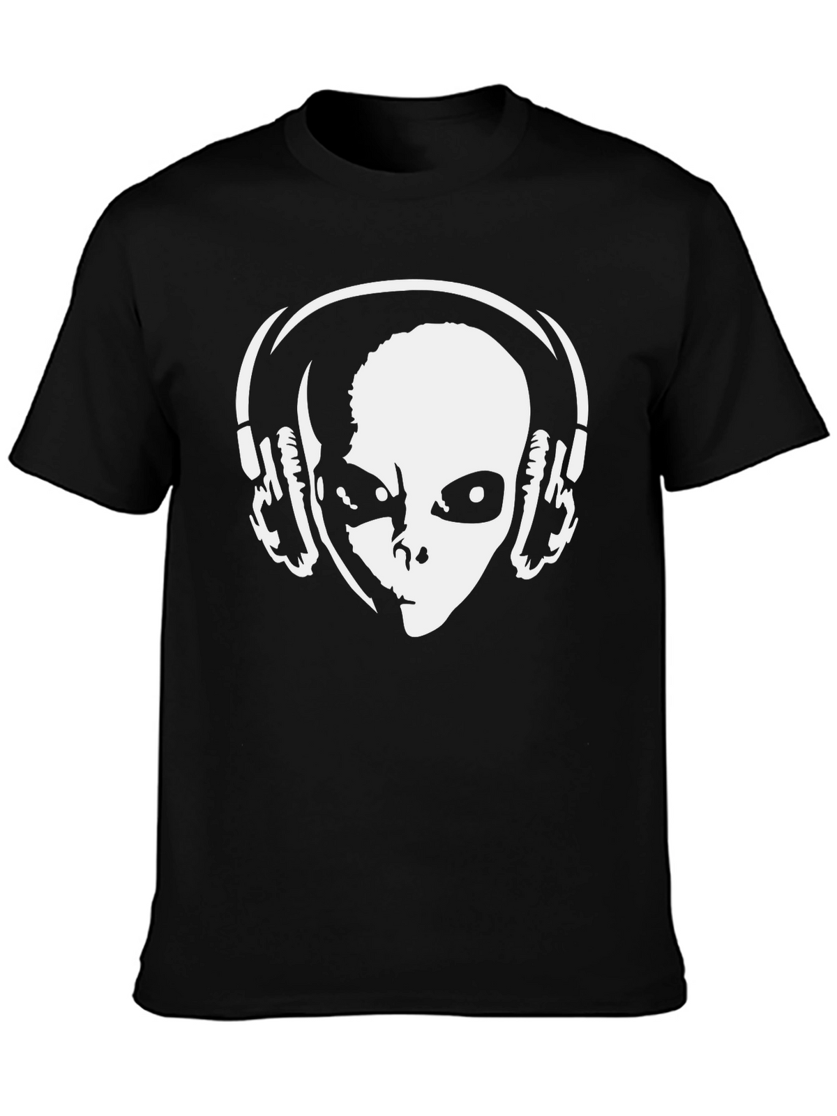 Alien DJ Graphic Tee - Stylish Music Lover T-Shirt