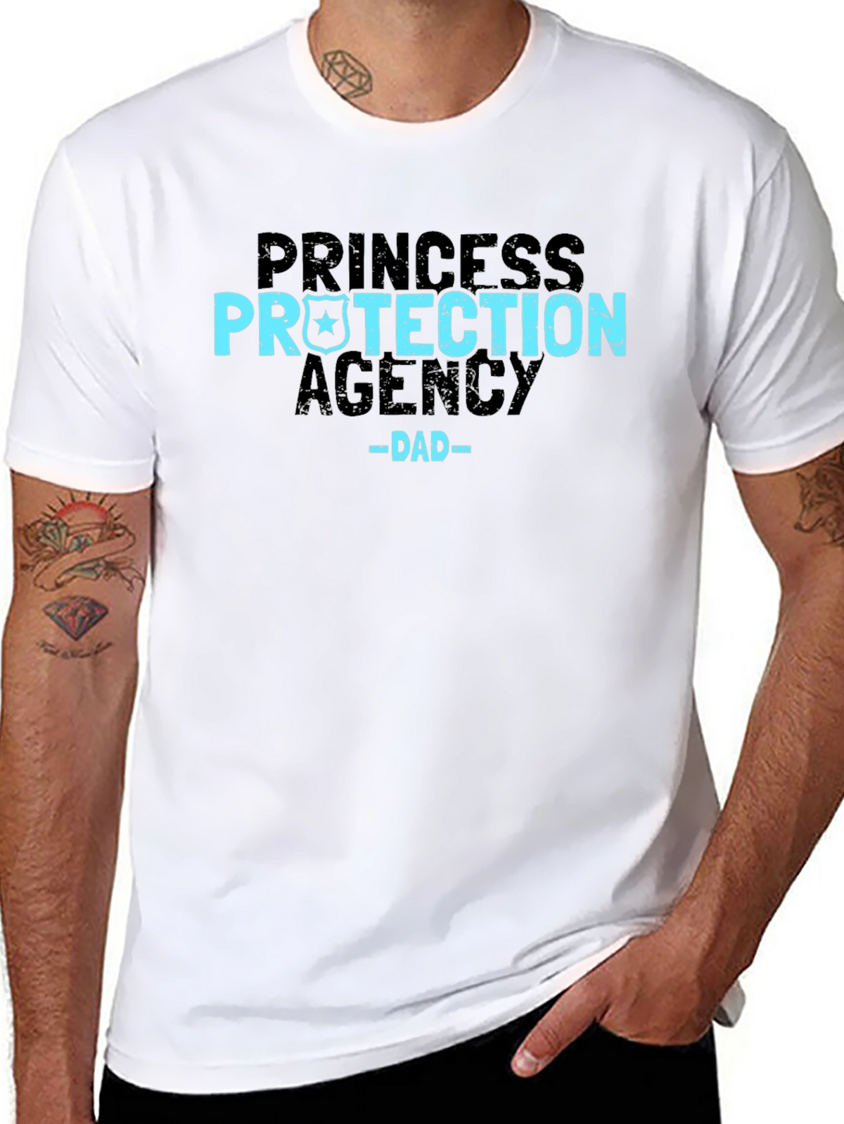 Princess Protection Agency Dad T-Shirt