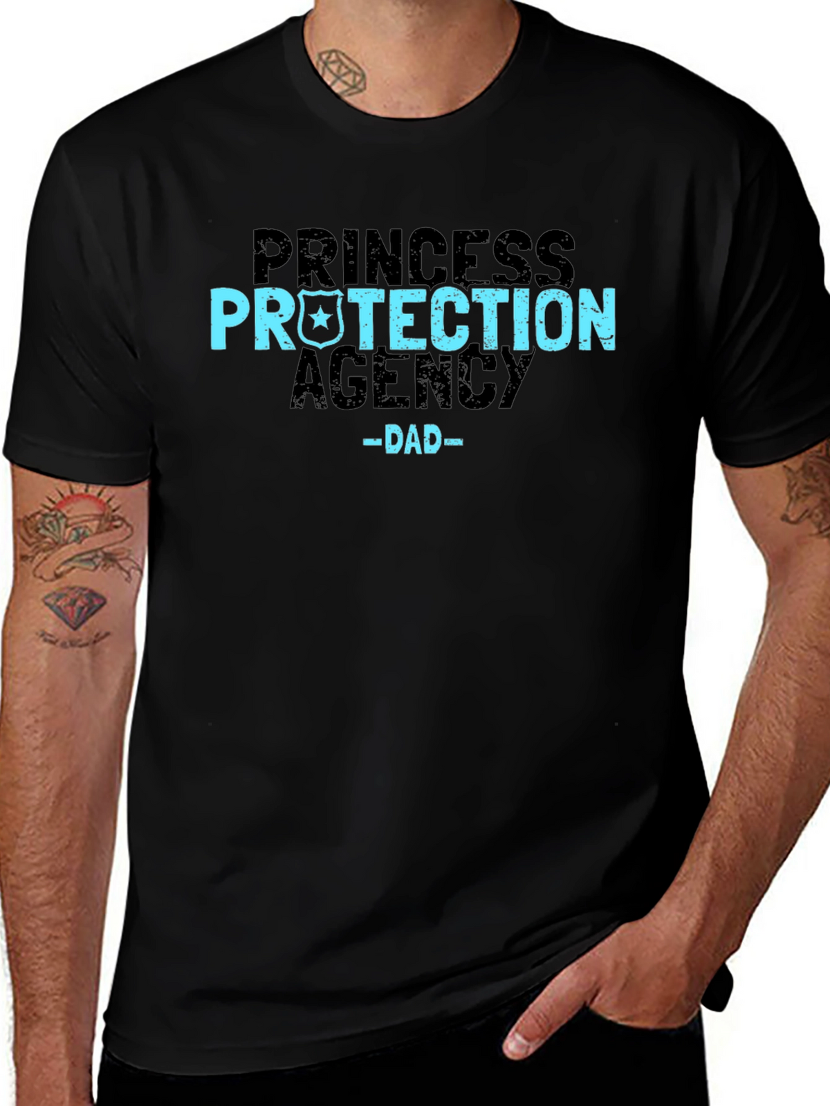 Princess Protection Agency Dad T-Shirt