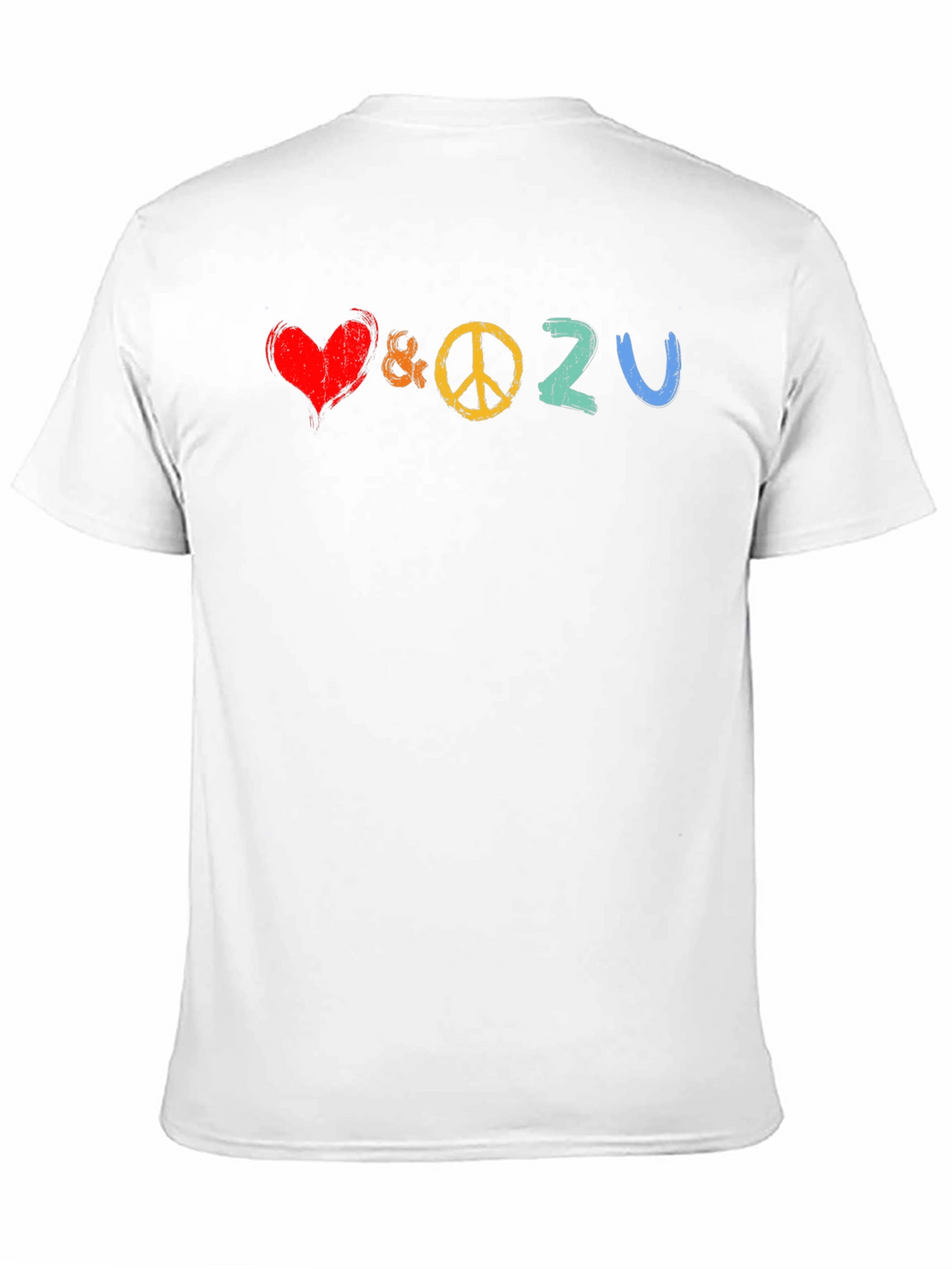 Love and Peace Graphic T-Shirt