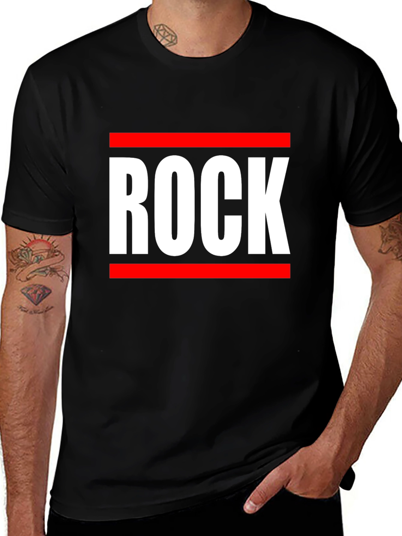 Rock Graphic Tee - Bold Statement T-Shirt